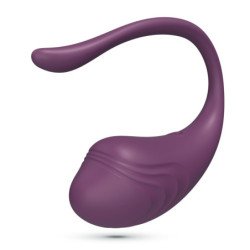 HUEVO VIBRADOR RECARGABLE CON MANDO A DISTANCIA TAMAGO CRUSHIOUS MORADO