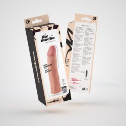 FUNDA DE PENE REALISTA CON EXTENSIÓN DE 2" THE MACHO CRUSHIOUS