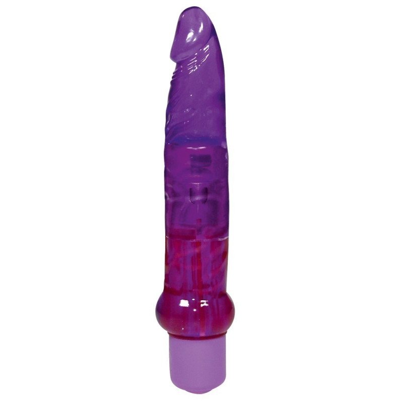 VIBRADOR JELLY ANAL MORADO