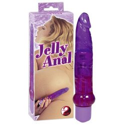 VIBRADOR JELLY ANAL MORADO