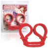 ESPOSAS PARA LOS TOBILLOS JAPANESE SILK LOVE ROPE ROJAS