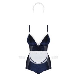 DISFRAZ MAID OBSESSIVE AZUL 36-38 S/M