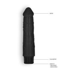 VIBRADOR REALISTA 8" THICK VIBE GC NEGRO