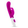 VIBRADOR CON ESTIMULADOR DE CLÍTORIS JIGGLIE Y LUBRICANTE DE BASE AGUA INCLUIDO CRUSHIOUS