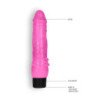 VIBRADOR REALISTA 8" FAT VIBE GC ROSA