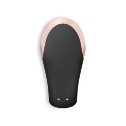 VIBRADOR DOUBLE LOVE CON APP SATISFYER NEGRO