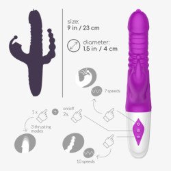 VIBRADOR TODO EN UNO WRANGLER CRUSHIOUS