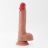 DILDO DE SILICONA LIQUIDA INVIKTUS 8 CRUSHIOUS PIEL