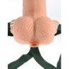 ARNÉS CON DILDO HUECO RECARGABLE 6" HOLLOW RECHARGEABLE STRAP-ON CON MANDO FETISH FANTASY SERIES