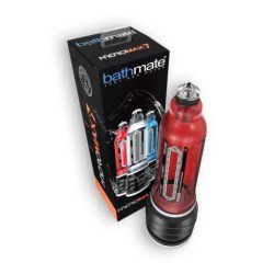 HIDRO BOMBA PARA EL PENE BATHMATE HYDROMAX 7 HYDRO PUMP ROJA