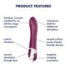 VIBRADOR BIG HEAT CON APP SATISFYER