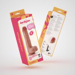 DILDO DE SILICONA LIQUIDA INVIKTUS 8,5 CRUSHIOUS PIEL