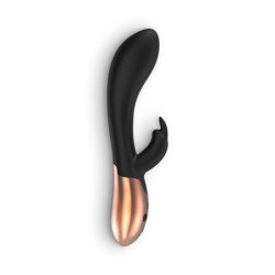 VIBRADOR CON CALENTAMIENTO RECARGABLE OPULENT ELEGANCE NEGRO