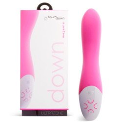 VIBRADOR RECARGABLE TOUCH DOWN MAGENTA