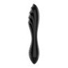 DILDO DE CRISTAL DAZZLING CRYSTAL 1 NEGRO SATISFYER