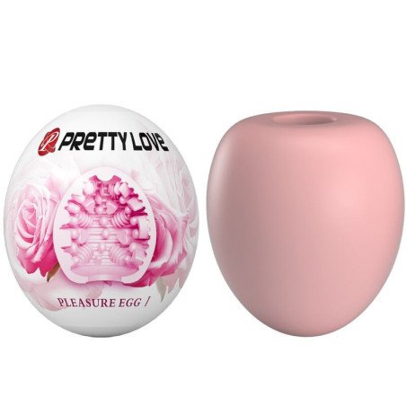 PRETTY LOVE - MASTURBADOR MASCULINO HUEVO ROSA