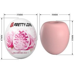 AMOR PRECIOSO - HUEVO MASTURBADOR MASCULINO ROSA