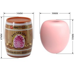 PRETTY LOVE - HUEVO MASTURBADOR MASCULINO ROSA MODELO 2
