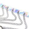 SUBBLIME - 953737 ARNÉS DE PECHO CON ANILLOS Y CADENAS PLATEADO TALLA ÚNICA