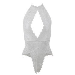 SUBBLIME - 953850 BODY DE ENCAJE BLANCO S/M