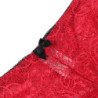 SUBBLIME - 953898 CAMISO DE SEDA Y ENCAJE + BRAGUITAS ROJO S/M