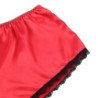 SUBBLIME - 953898 CAMISO DE SEDA Y ENCAJE + BRAGUITAS ROJO S/M