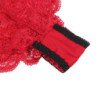 SUBBLIME - 953904 CAMISO DE SEDA Y ENCAJE + BRAGUITAS ROJO L/XL