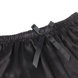 SUBBLIME - 953935 CAMISO DE SEDA CASUAL + PANTALONES DE ENCAJE NEGRO TALLA S/M