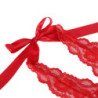 SUBBLIME - 953973 CUERPO SEXY CON VOLANTES + CINTURÓN ROJO S/M