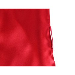 SUBBLIME - 954017 CAMISETA DE CAMISETA CON ESPALDA TRANSPARENTE DE ENCAJE + TANGA ROJO/NEGRO S/M