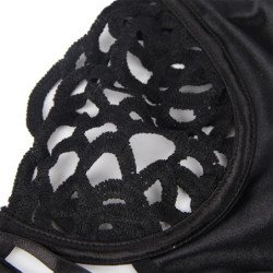 SUBBLIME - 954055 BODY DE ENCAJE SEXY NEGRO S/M