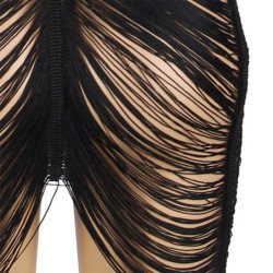 SUBBLIME - 954239 VESTIDO DE TIRANTES + TANGA NEGRO L/XL