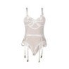SUBBLIME - 954291 BODY CON CADENAS + LIGUERO BLANCO L/XL