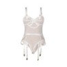 SUBBLIME - 954291 BODY CON CADENAS + LIGUEROS BLANCO L/XL