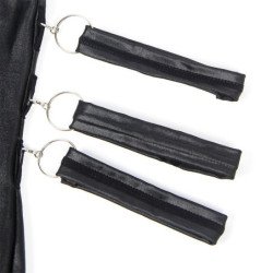SUBBLIME - 954413 BODY DE CUERO NEGRO PARA BONDAGE L/XL