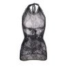 SUBBLIME - 952075 VESTIDO CORTO DE RED CON ESPALDA Y DETALLE DE CORAZÓN NEGRO TALLA ÚNICA
