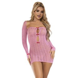 SUBBLIME - 952471 VESTIDO DE RED ROSA TALLA ÚNICA