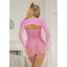 SUBBLIME - 952471 VESTIDO DE RED ROSA TALLA ÚNICA