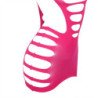 SUBBLIME - 952273 VESTIDO DE MANGA LARGA CON TEXTURA DE RED ELÁSTICA ROSA TALLA ÚNICA
