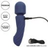 CALEXOTICS - MASAJEADOR CHARISMA ALLURE CON DOBLE MOTOR, 12 FUNCIONES, 17,25 CM X 4,5 CM, COLOR MORADO