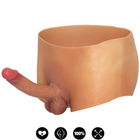 OCULTO DESEO - ALTER EGO BOXERSHOT CON PENE 18 CM TALLA S/M