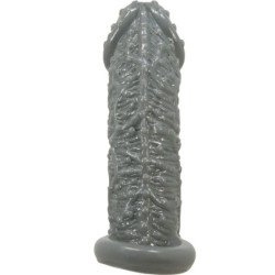 PRETTY LOVE - FUNDA REALISTA PARA EL AGRANDAMIENTO Y RETRASADO DEL PENE, MODELO 2, GRIS
