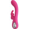 PRETTY LOVE - NOVAK VIBRADOR RABBIT 12 VIBRACIONES ROSA
