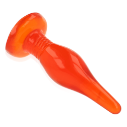 BAILE - TAPÓN ANAL ROJO DE TACTO SUAVE 14,2 CM