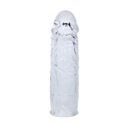 BAILE - FUNDA LILA PARA EL PENE DE SILICONA ADAPTABLE DE 13 CM