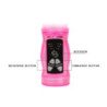 BAILE - MINI ROTADOR SUPERESTIMULADOR CON FORMA DE CONEJO ROSA