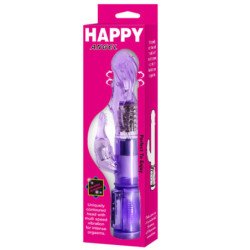BAILE - MINI ROTADOR CON CONEJO HAPPY ANGEL LILA