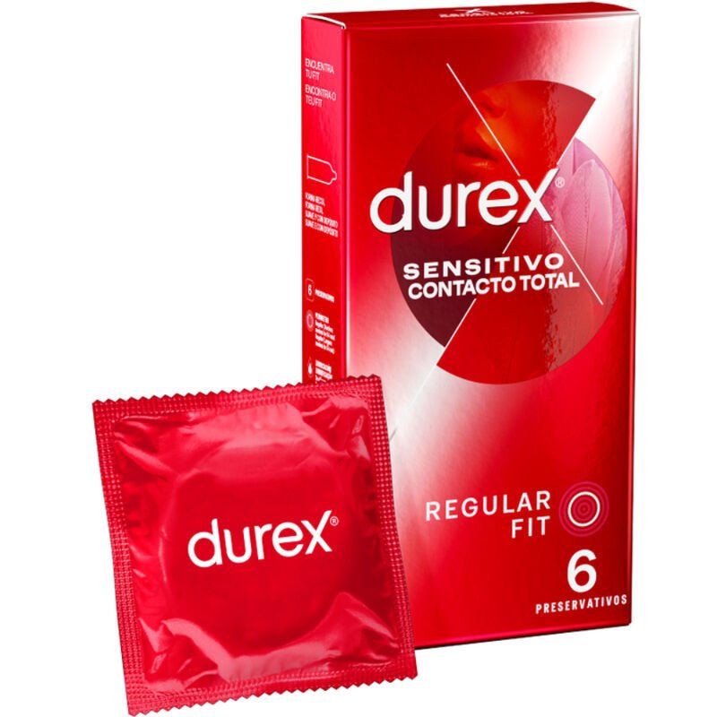DUREX - SUPERFINO SENSIBLE 6 UNIDADES