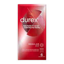 DUREX - SUPERFINO SENSIBLE 6 UNIDADES