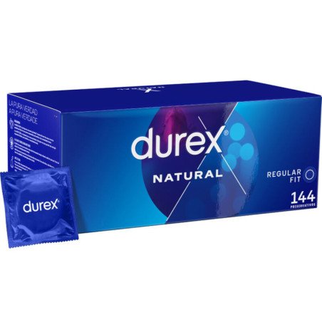 DUREX - PRESERVATIVOS NATURALES 144 UNIDADES